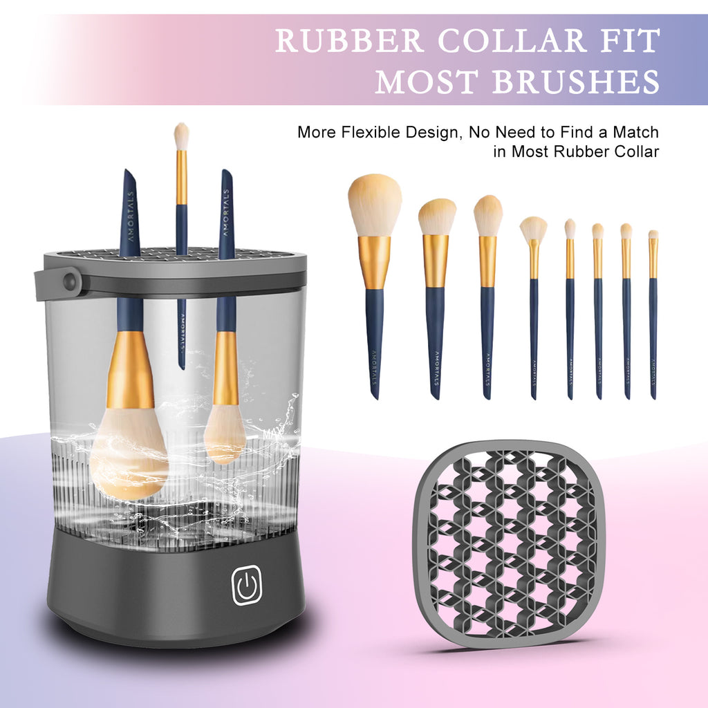 Vellura LuxeSpin Pro – 9000 RPM Makeup Brush & Sponge Cleaner