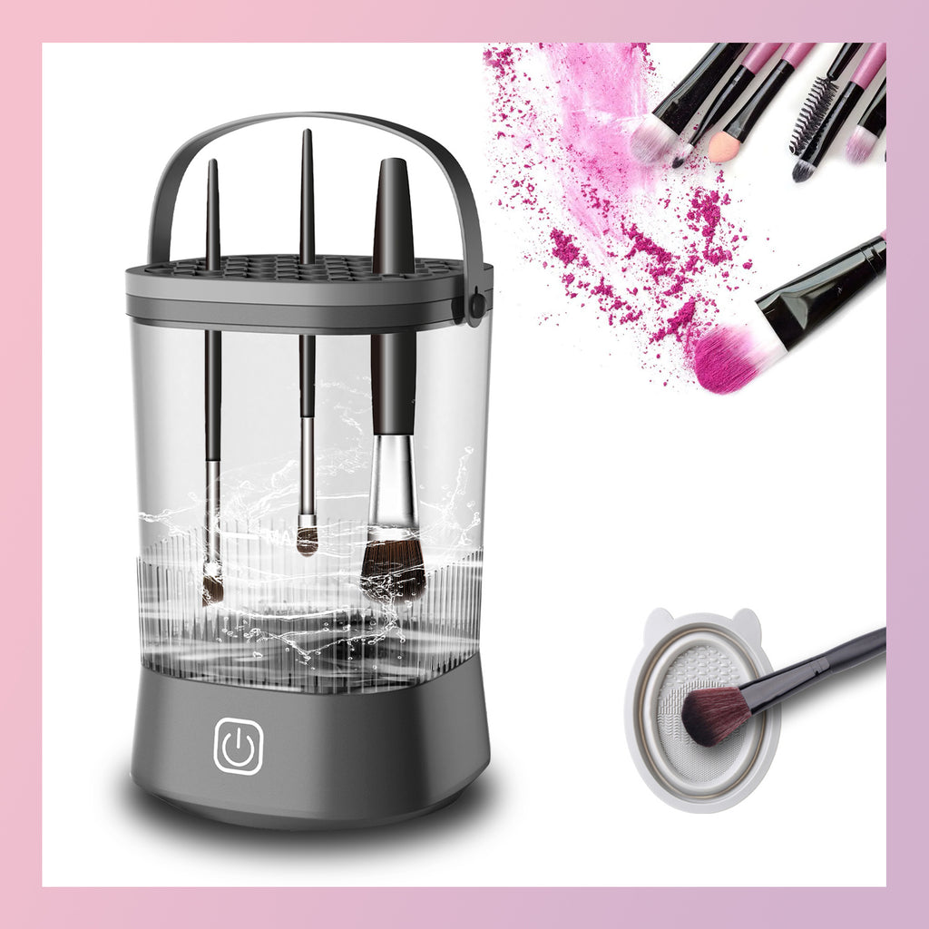 Vellura LuxeSpin Pro – 9000 RPM Makeup Brush & Sponge Cleaner